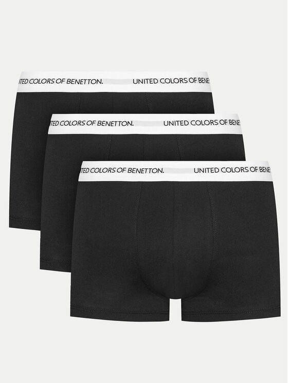 United Colors Of Benetton United Colors Of Benetton Set 3 parov boksaric 3OP82X00Y Črna