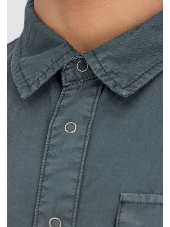 Alpha Industries Alpha Industries Koszula AI.138420-684-3XL Szary Regular Fit