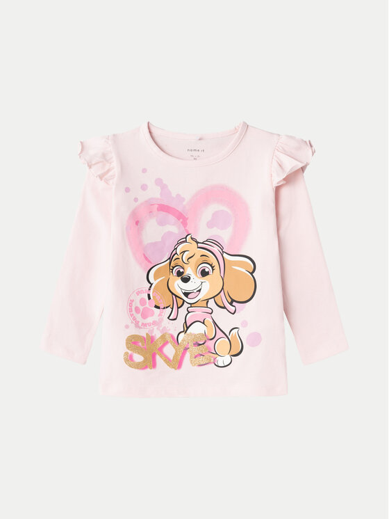 NAME IT NAME IT Bluzka 13231862 Różowy Regular Fit