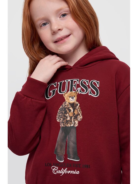 Guess Kids Guess Kids Sveter 184388 Červená Classic Fit