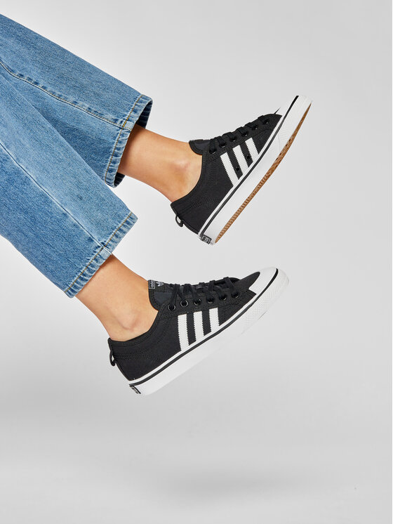 adidas adidas Sneakers Nizza CQ2332 Μαύρο