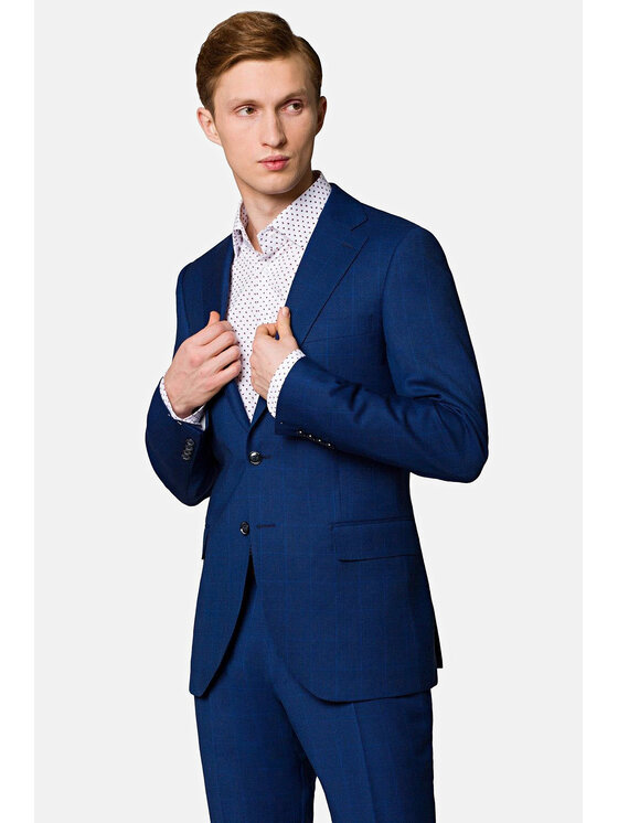 Lancerto Lancerto Garnitur GA073121000004 Niebieski Regular Fit