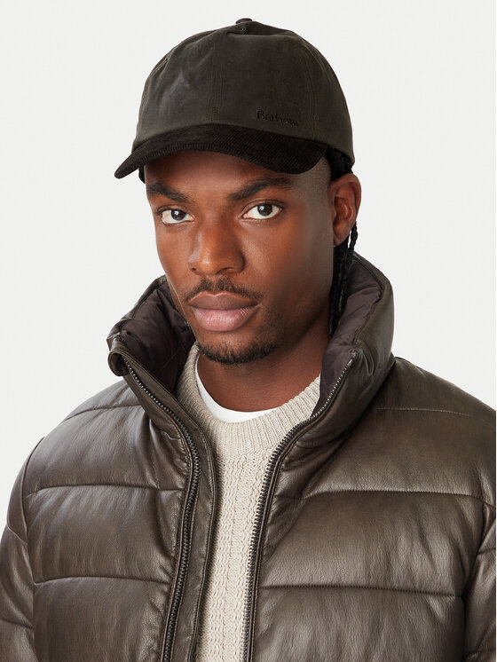 Barbour Barbour Kapa s šiltom MHA0913OL71 Temno zelena