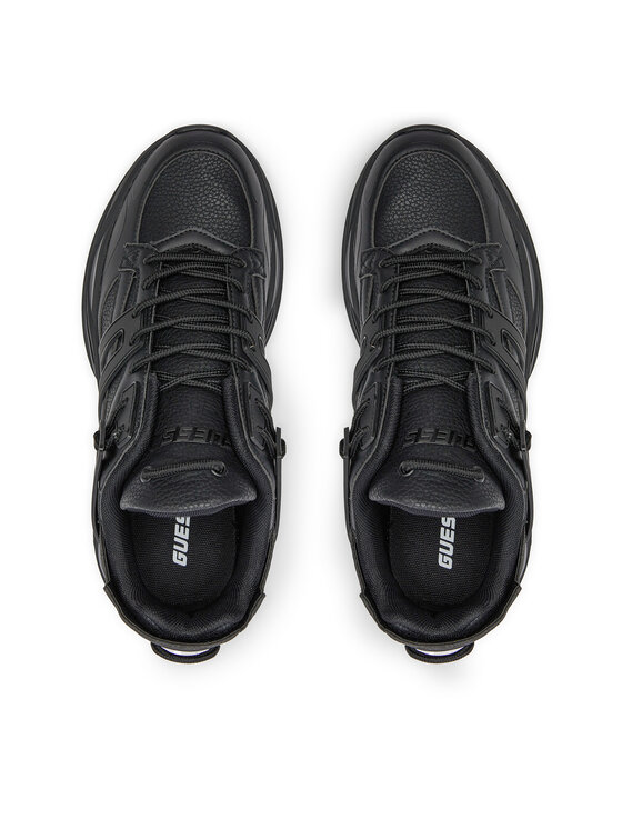 Guess Guess Snīkeri Belluno Low FMTBEL ELE12 Melns