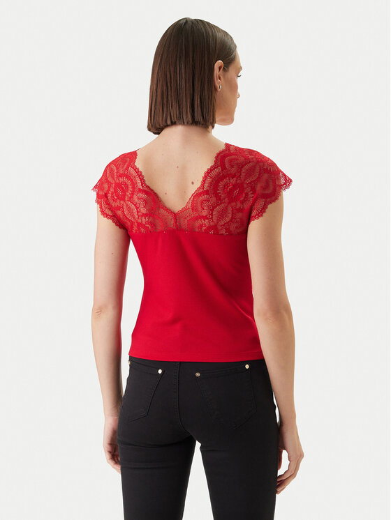 Morgan Morgan Bluză 251-DELI Roșu Slim Fit