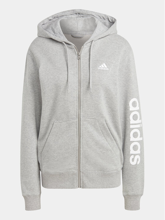 Adidas linear pullover hoodie clearance