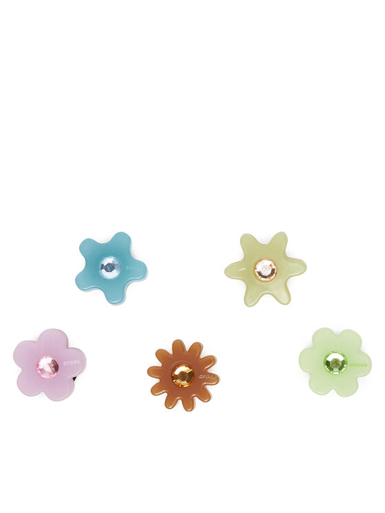 Crocs Crocs Accesorii pentru pantofi ENLIGHTEN FLOWER 5 PACK 10014693 Colorat