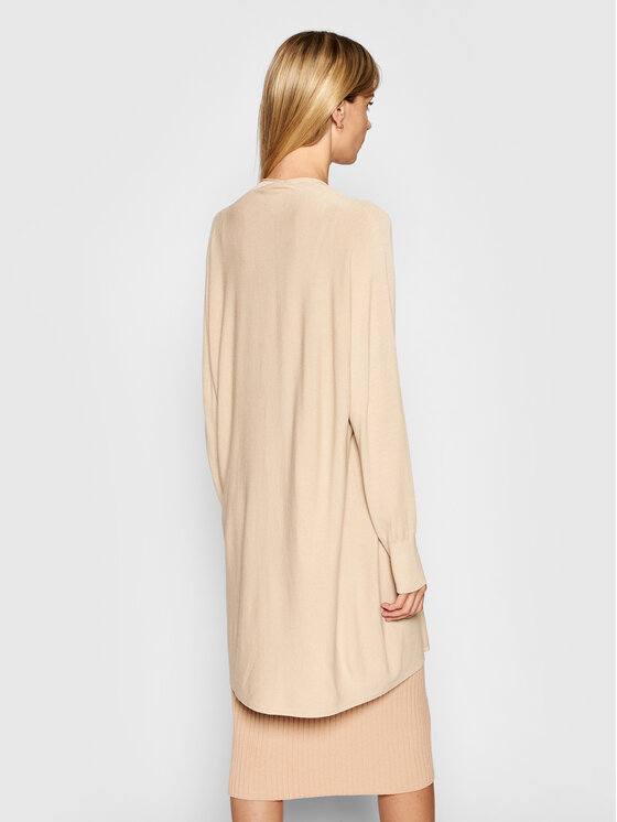 Cardigan 3M7216 Beige Regular Fit