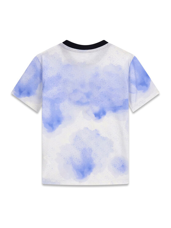 Guess Guess T-shirt L6RI03 K8HM4 Celeste Regular Fit