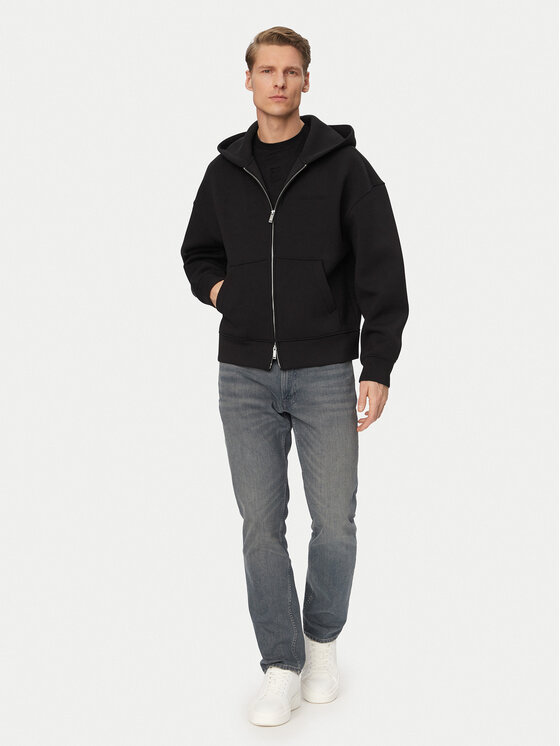 Calvin Klein Calvin Klein Sweatshirt LV04RE218G Schwarz Relaxed Fit