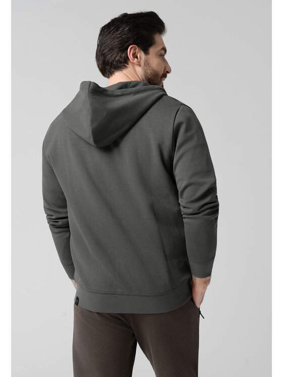 Volcano Volcano Bluza B-HAW Szary Regular Fit