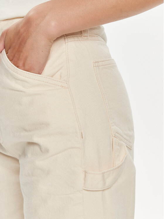 Calvin Klein Jeans Calvin Klein Jeans Džínsy Hammerloop J20J223656 Écru Straight Fit