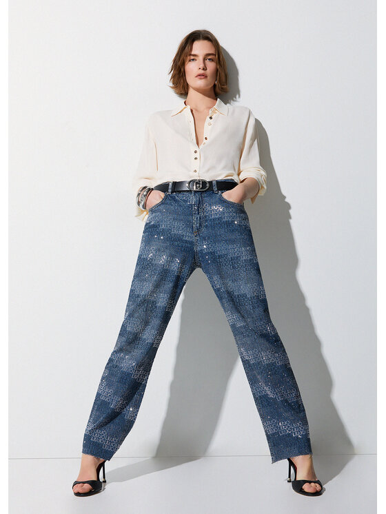 Liu Jo Liu Jo Jeans UA6019D485478977 Celeste Regular Fit