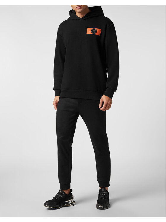 Plein Sport Plein Sport Bluza 2837 Czarny Regular Fit