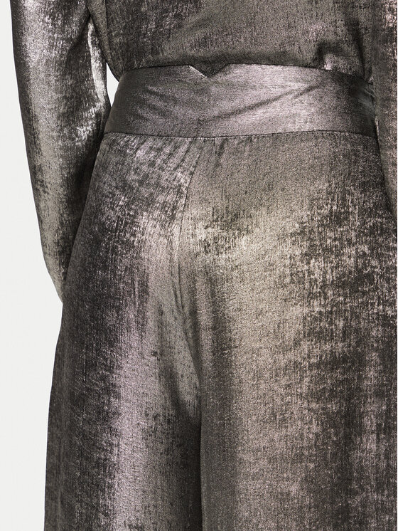 Rinascimento Rinascimento Stoffhose CFC0121737003 Silberfarben Regular Fit
