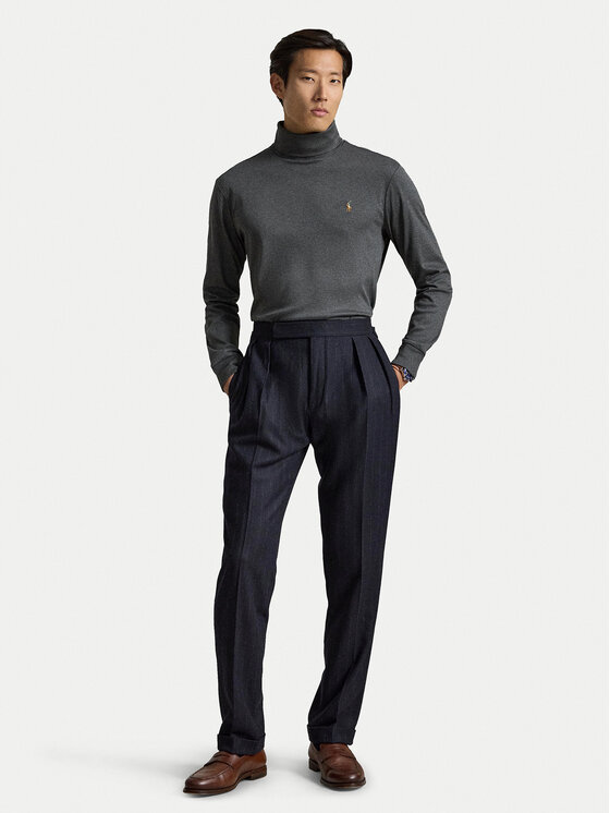 Polo Ralph Lauren Polo Ralph Lauren Поло 710760126500 Тъмносив Regular Fit
