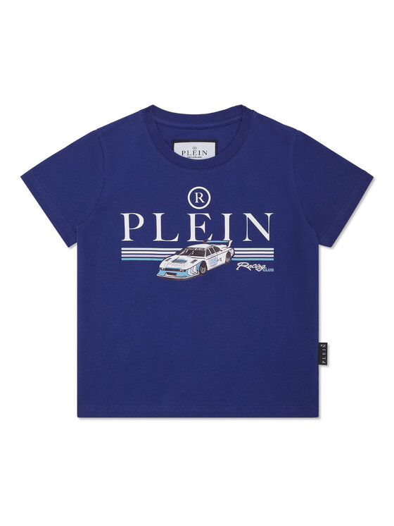 PHILIPP PLEIN PHILIPP PLEIN T-Shirt 28185 Błękitny Regular Fit