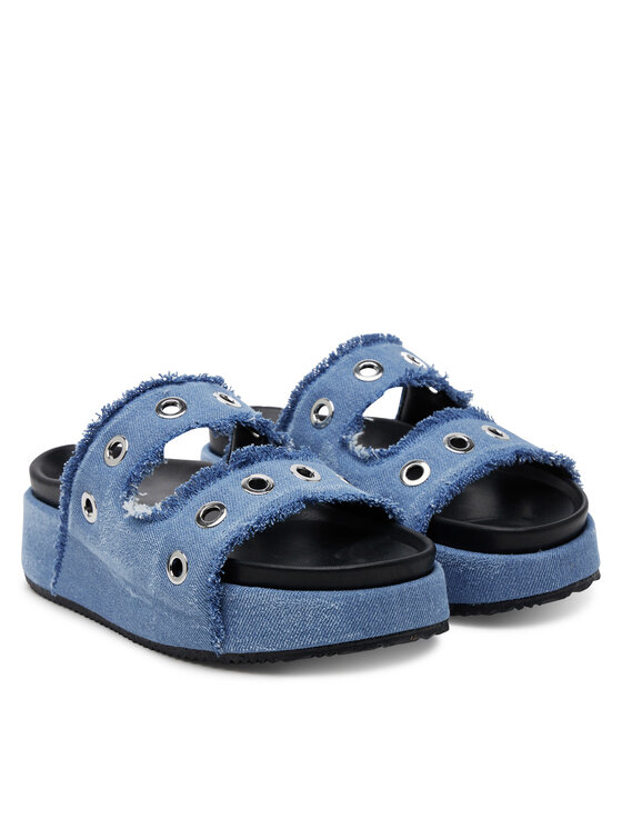 Inuikii Inuikii Papucs Jeans Studos 70103-150 506 Sötétkék
