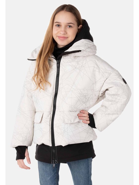 Lenne Lenne Kurtka anorak 22360-1017 Biały Regular Fit