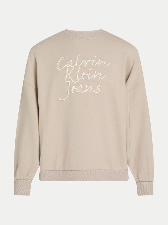 Calvin Klein Jeans Calvin Klein Jeans Світшот IG0IG02760 Бежевий Regular Fit