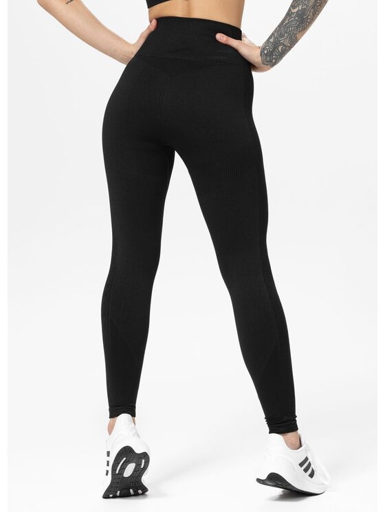 PITBULL PITBULL Legginsy COLUMBIA Czarny Regular Fit