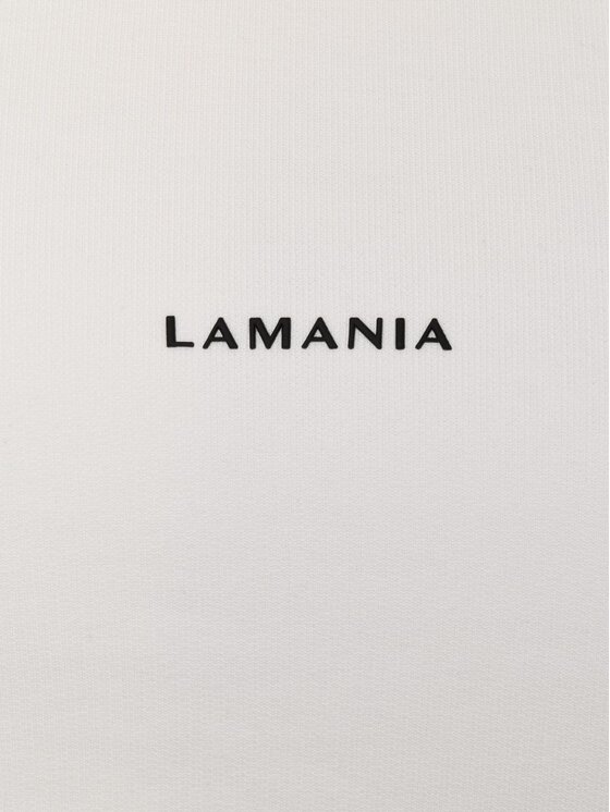 La Mania La Mania Bluza PIN Biały Basic Fit