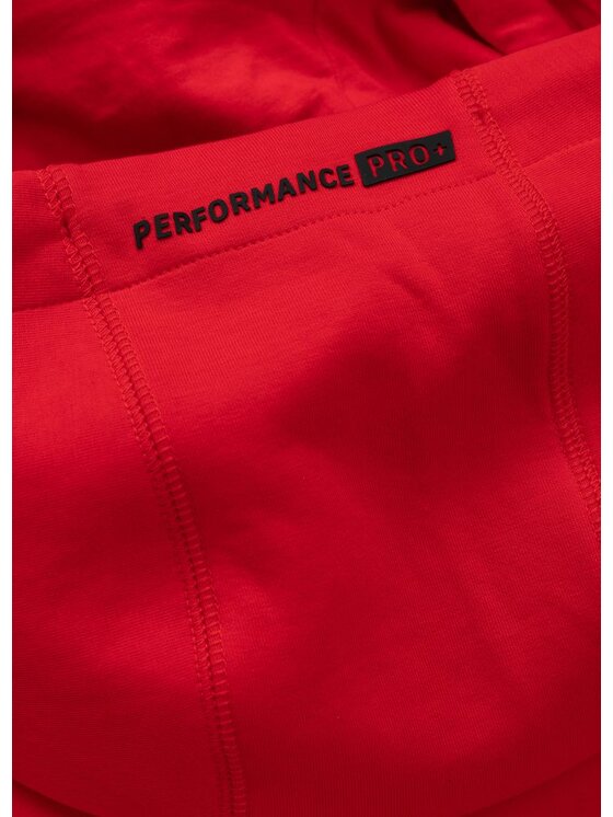 PITBULL PITBULL Bluza DOGWOOD Czerwony Regular Fit