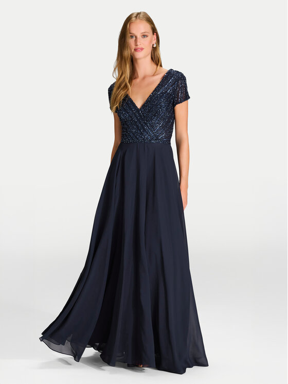 Hey Kyla Hey Kyla Abendkleid 5AJ002HK Dunkelblau Regular Fit