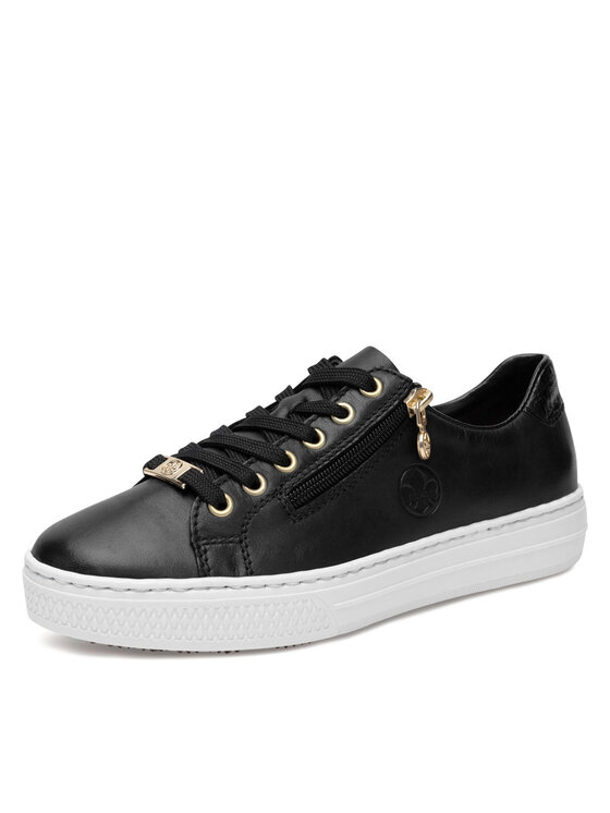 Rieker Rieker Sneakersy L59L1-01 Czarny