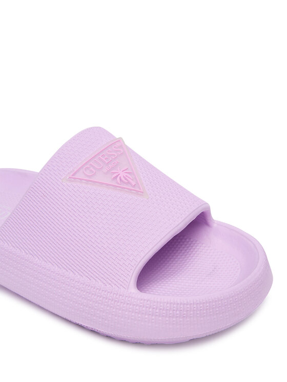 Guess Guess Klapki H6GZ02 WG5X0 Fioletowy jasny