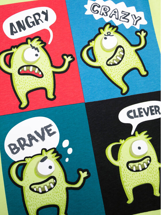 T-shirt WC3143202EVB Verde Regular Fit