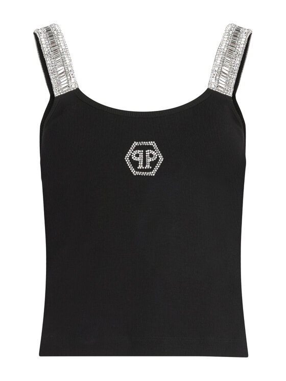 PHILIPP PLEIN PHILIPP PLEIN Tank top 30722 Černá