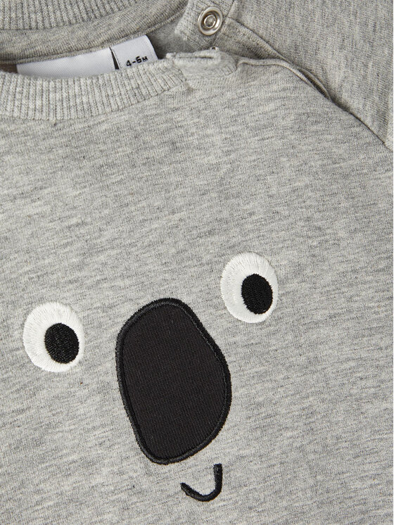NAME IT NAME IT Felpa 13212765 Grigio Regular Fit