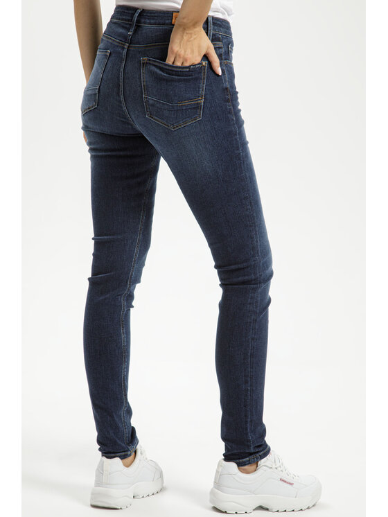 Cross Jeans Cross Jeans Jeansy N 497-313 Niebieski Skinny Fit