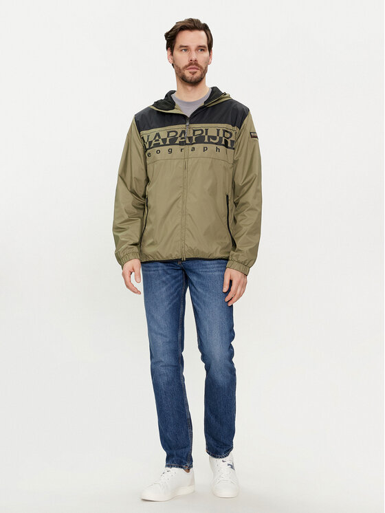 Napapijri Napapijri Giacca di transizione A-Raymi NP0A4IB7 Verde Regular Fit