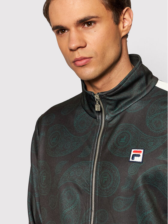 Felpa Chas Aop 688982 Nero Regular Fit