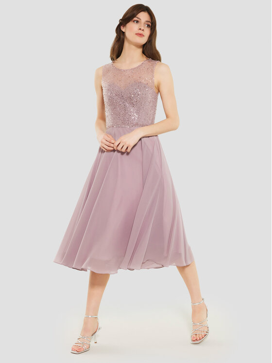 Swing Swing Coctailkleid 5AF09900 Rosa Regular Fit