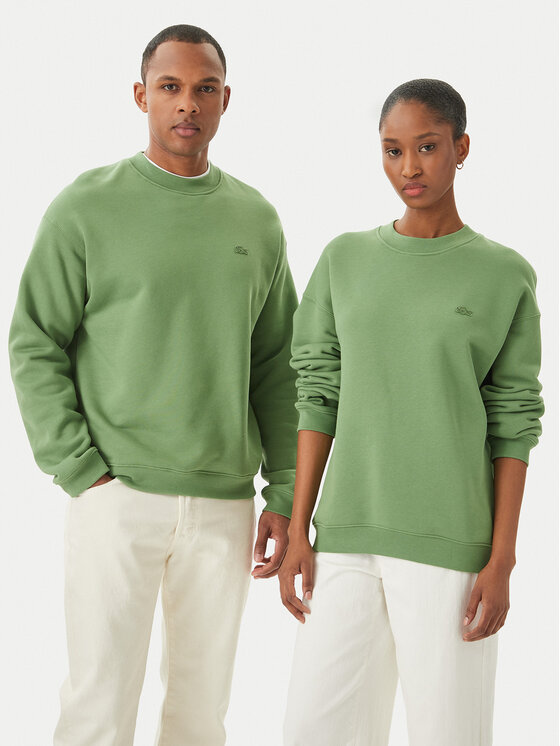 Lacoste Hanorac SH7745 Verde deschis Regular Fit
