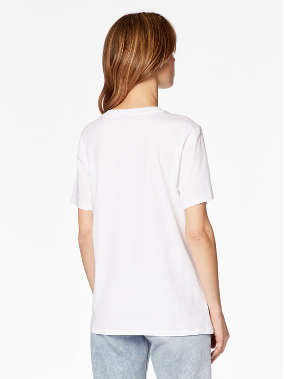 T-shirt Ellie 84280 Bianco Relaxed Fit