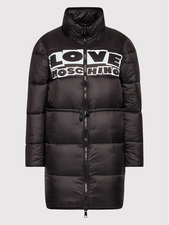 LOVE MOSCHINO LOVE MOSCHINO Prehodna jakna WK49002T 363A Črna Regular Fit