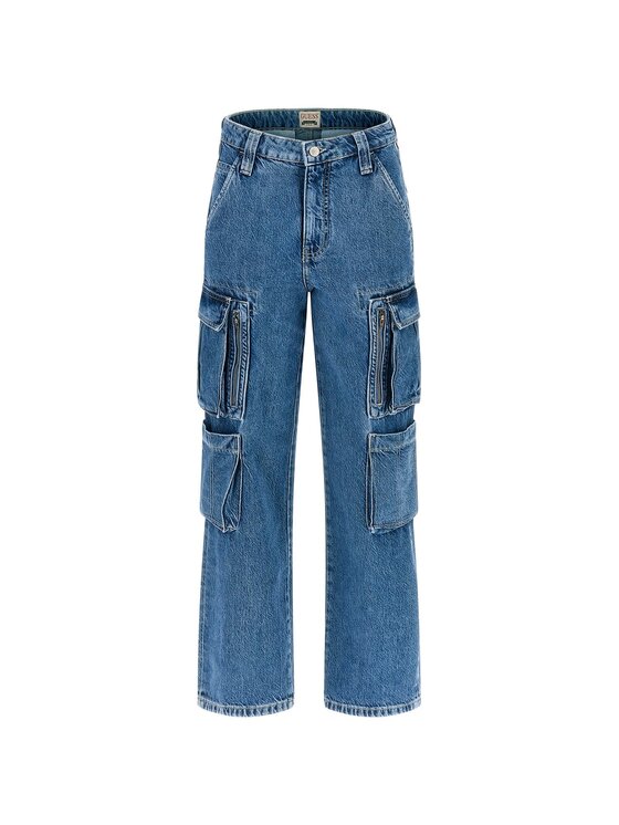 Guess Guess Jeansy 166883 Niebieski Relaxed Fit