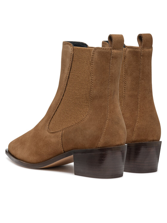 Geox Geox Polokozačky D Texica D46MYA 022NH C6372 Hnědá