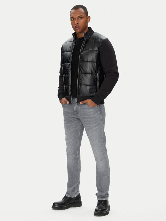 KARL LAGERFELD KARL LAGERFELD Átmeneti kabát 505065 553565 Fekete Regular Fit