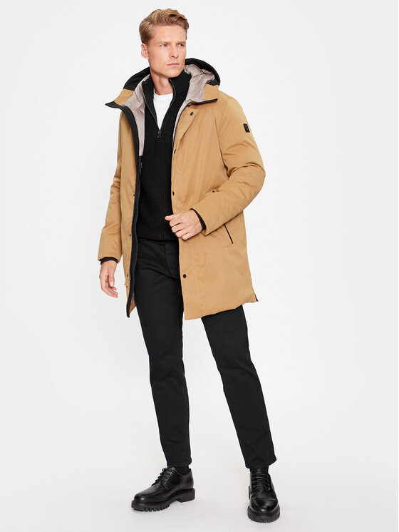 Milestone Milestone Daunenjacke Lennon 330301 10700 Braun Regular Fit
