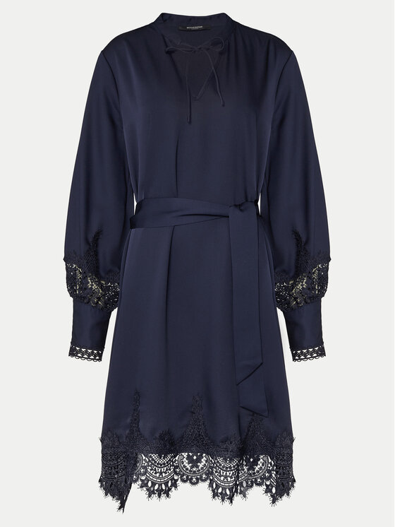 Bruuns Bazaar Bruuns Bazaar Vsakodnevna obleka Felicia BBW4269 Mornarsko modra Loose Fit