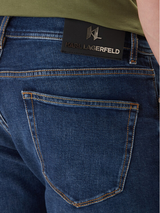 KARL LAGERFELD KARL LAGERFELD Džínsy 265501 500890 Modrá Regular Fit