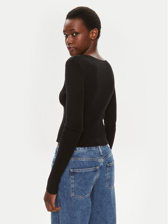 Brave Soul Brave Soul Kardigāns LKC-273SASHAF Melns Slim Fit