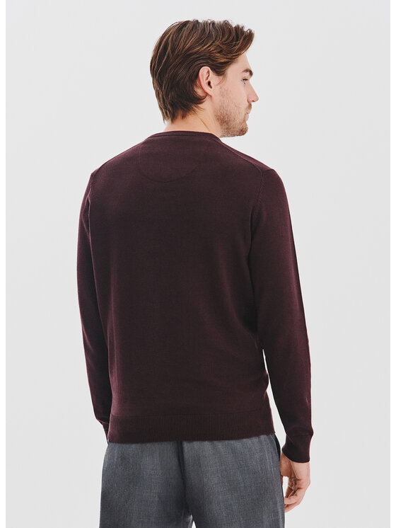 Pako Lorente Pako Lorente Sweter P25WB-2X-027 Brązowy Classic Fit