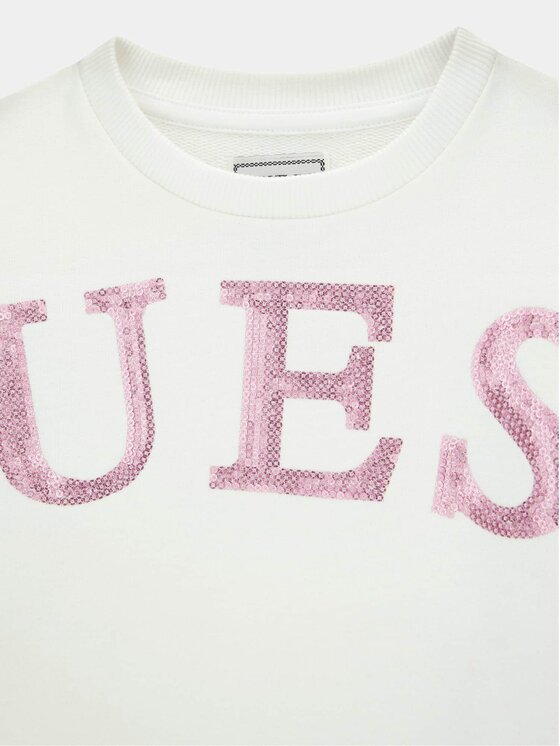Guess Kids Guess Kids Svetr 185353 Bílá Classic Fit