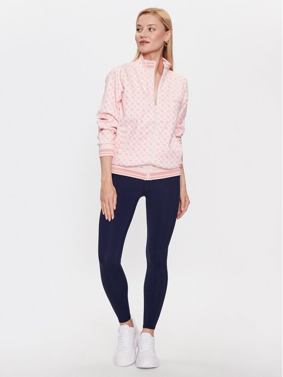 Guess Guess Суитшърт Aggie V3YQ00 KB212 Розов Regular Fit